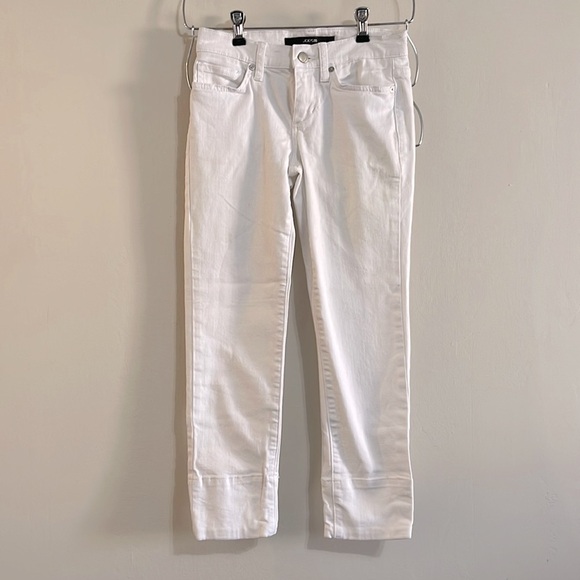 Joe’s Jeans White 4” Jen Crop - Picture 1 of 5